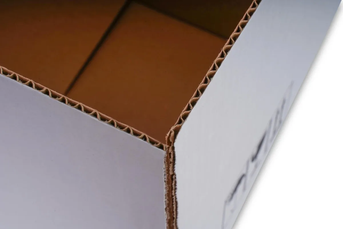 Tek Oluklu Fırsat Koli 25x16x16 cm – Beyaz – 10'lu Paket