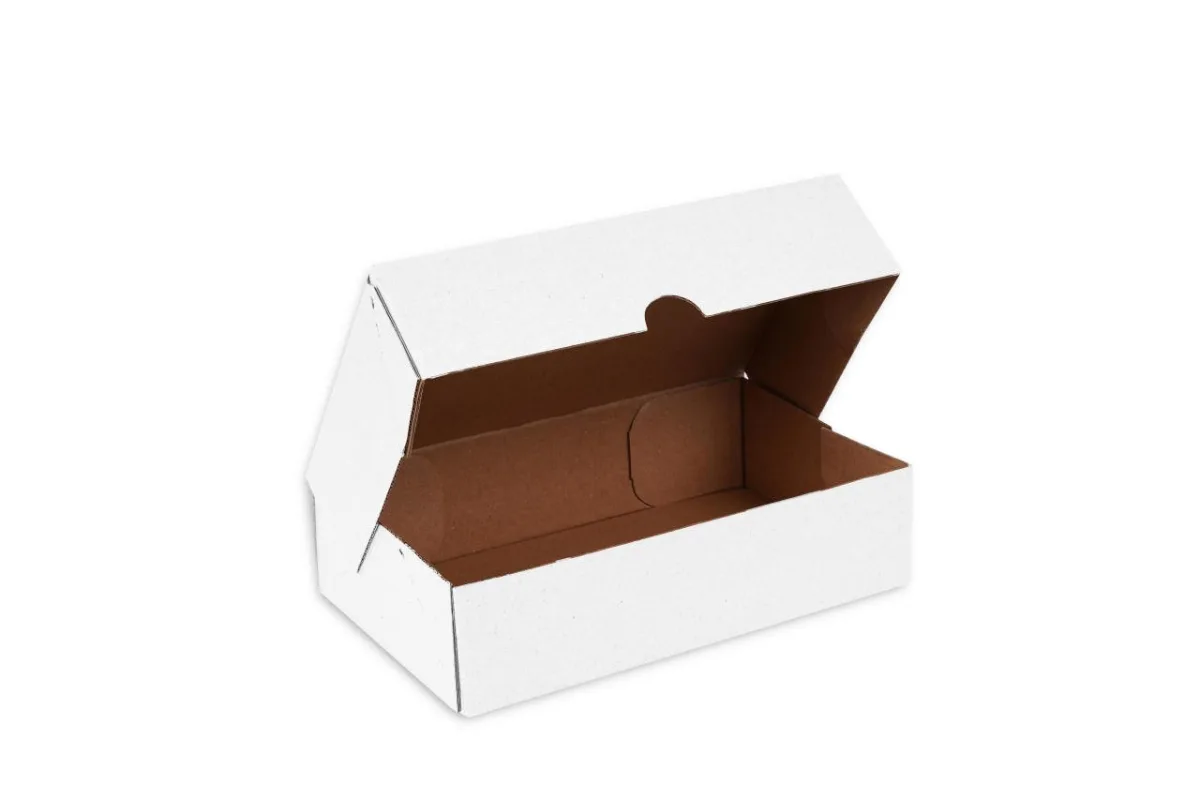 Kesimli Kutu 41x33x14 cm – Beyaz – 10'lu Paket