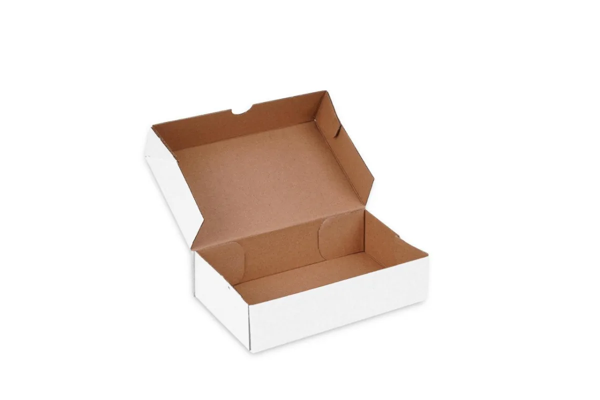Kesimli Kutu 41x33x14 cm – Beyaz – 10'lu Paket