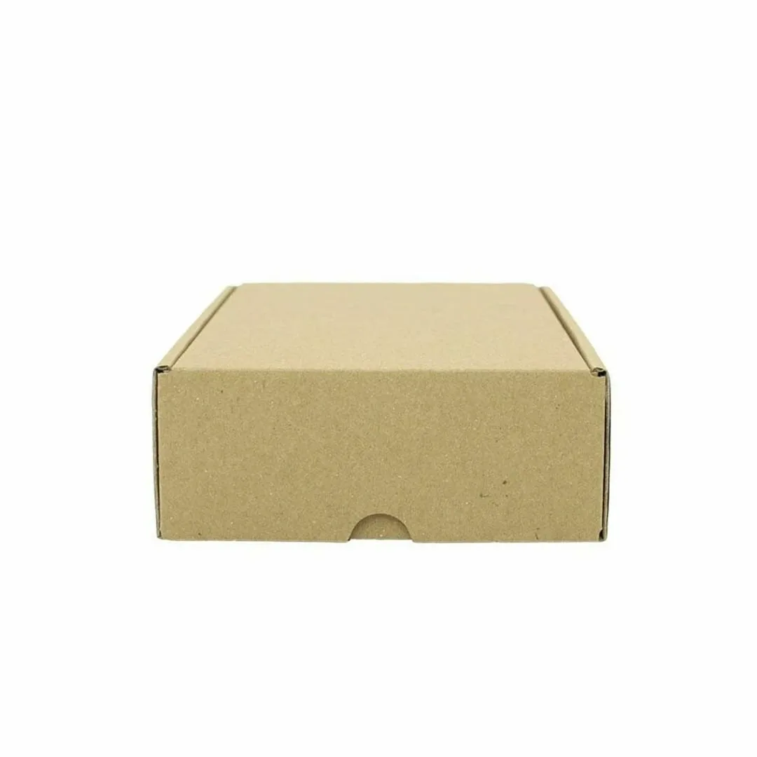 10x7x4 cm Kilitli Küçük Ürün Kutusu – Esmer – 100'lü Paket