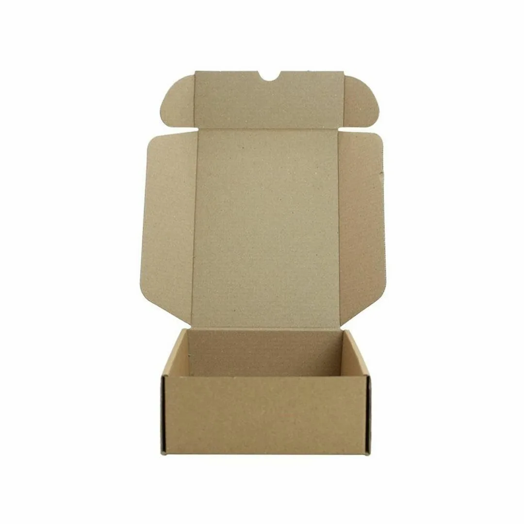10x7x4 cm Kilitli Küçük Ürün Kutusu – Esmer – 1.000'li Paket