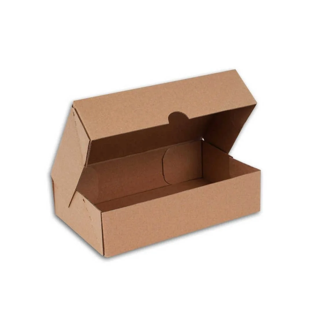 39x30x10 cm Kesimli E-Ticaret ve Kargo Kutusu – Esmer – 50'li Paket