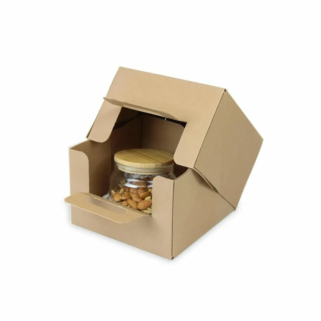 21x11x8,8 cm Çanta Tipi İnternet ve Kargo Kutusu – Esmer – 25'li Paket