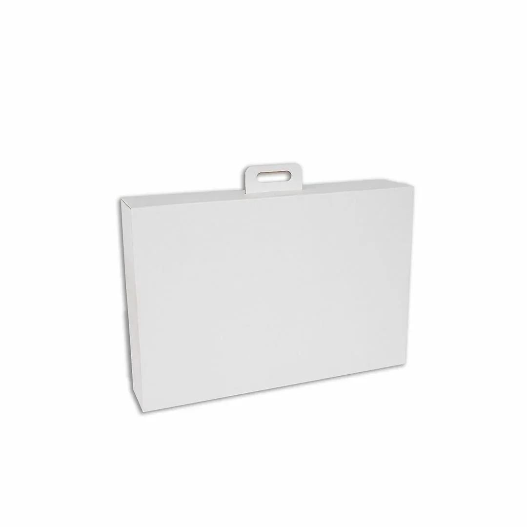 19x16x9,5 cm Çanta Tipi İnternet ve Kargo Kutusu – Beyaz – 50'li Paket
