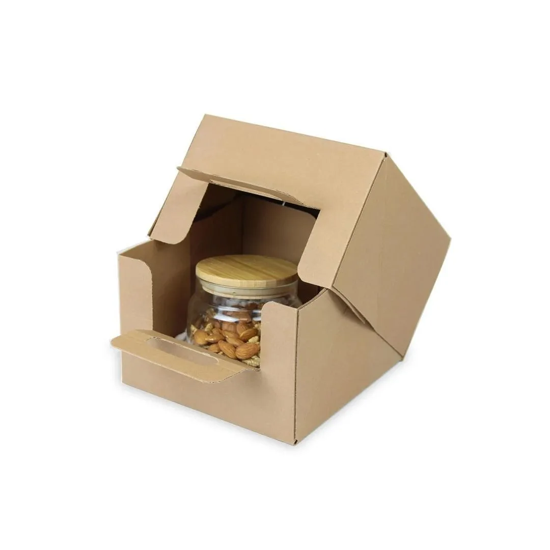 63x43x11,5 cm Çanta Tipi İnternet ve Kargo Kutusu – Esmer – 25'li Paket