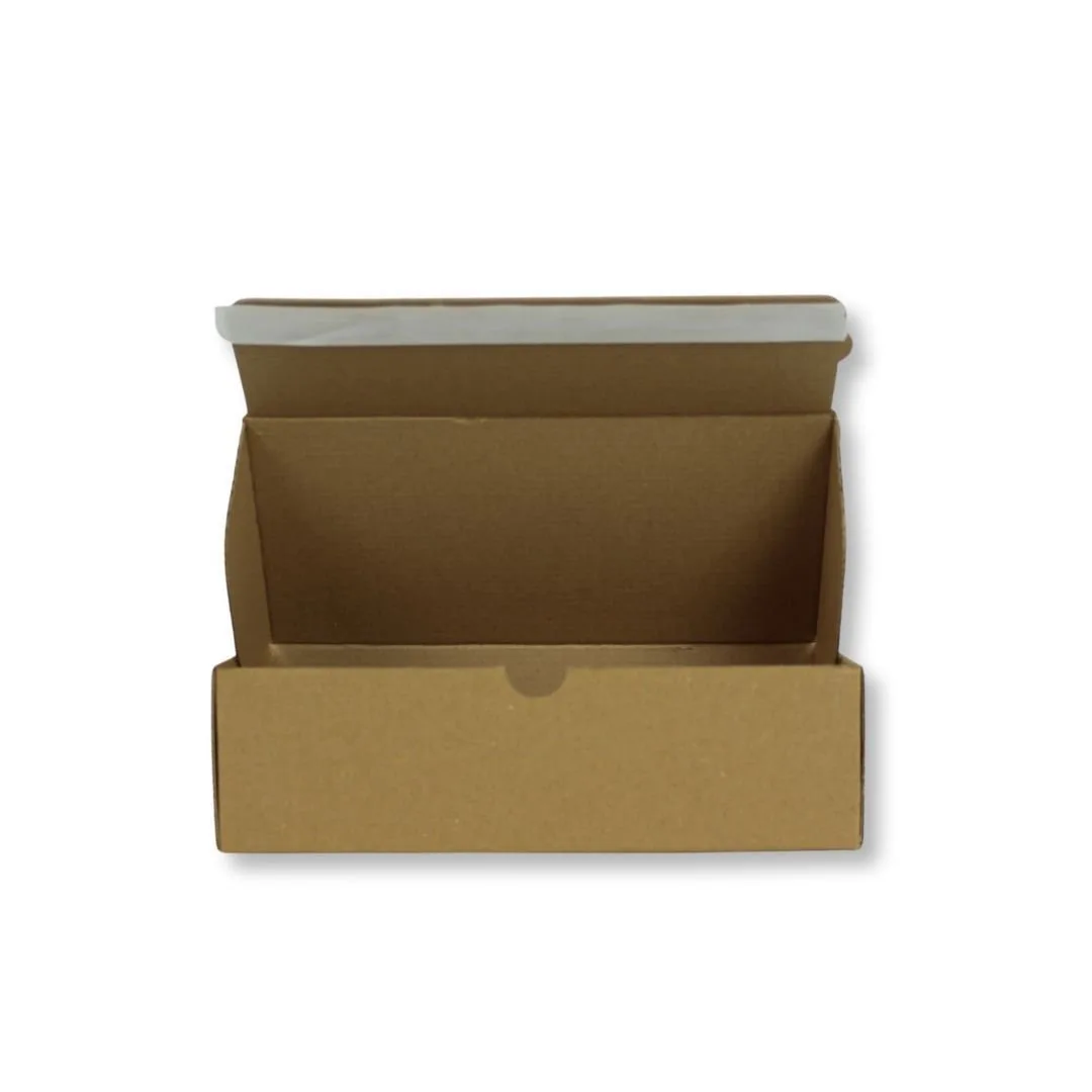20x12,5x7,5 cm Bant Yapıştırmalı Kutu – Esmer – 50'li Paket