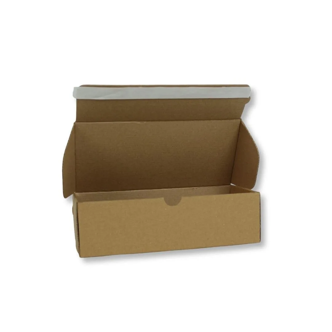 20x12,5x7,5 cm Bant Yapıştırmalı Kutu – Esmer – 50'li Paket