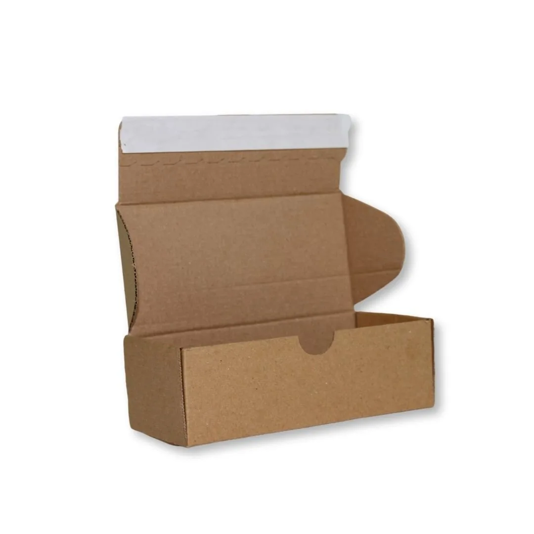 17x8x5,5 cm Bant Yapıştırmalı Kutu – Esmer – 25'li Paket