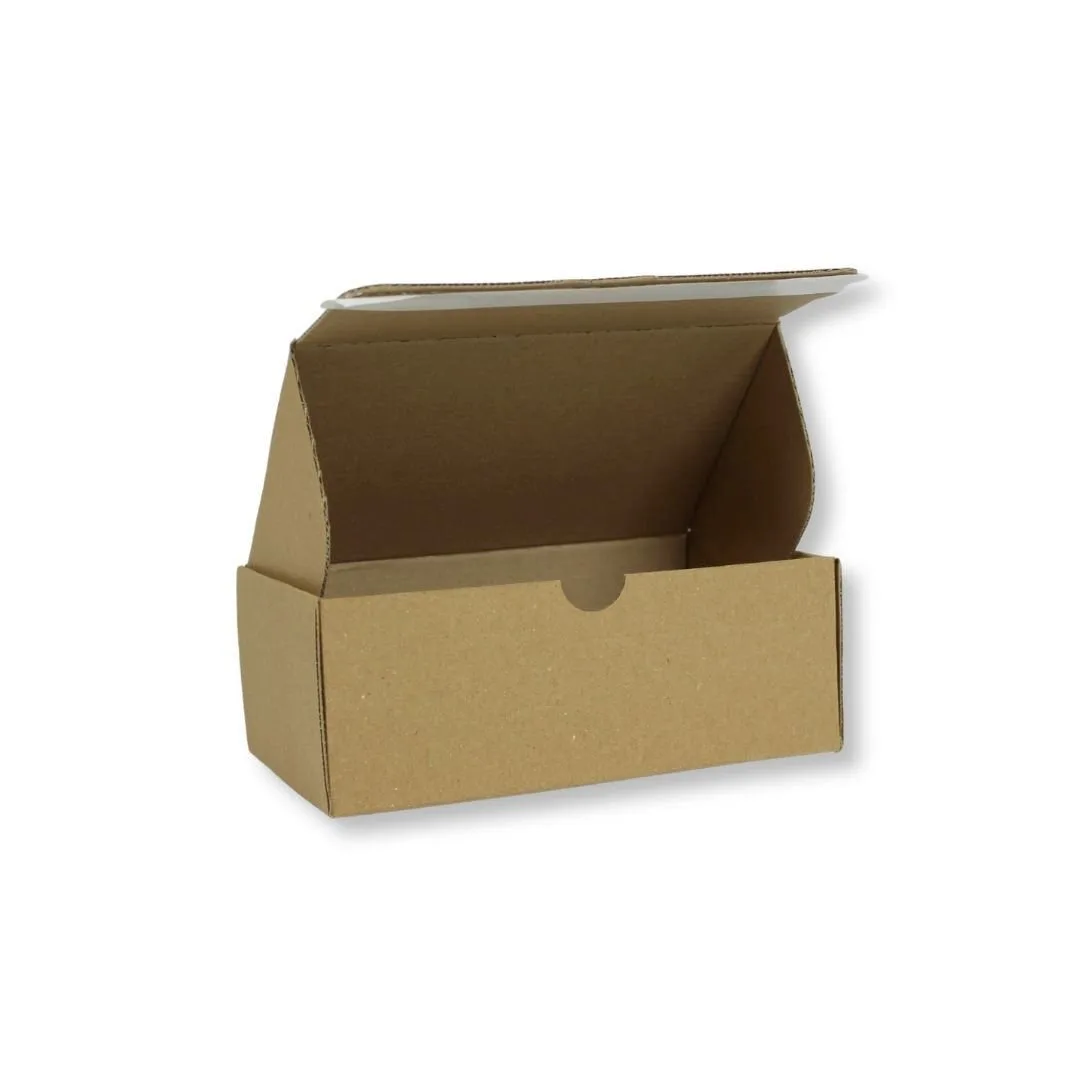 17x12,5x5,5 cm Bant Yapıştırmalı Kutu – Esmer – 25'li Paket