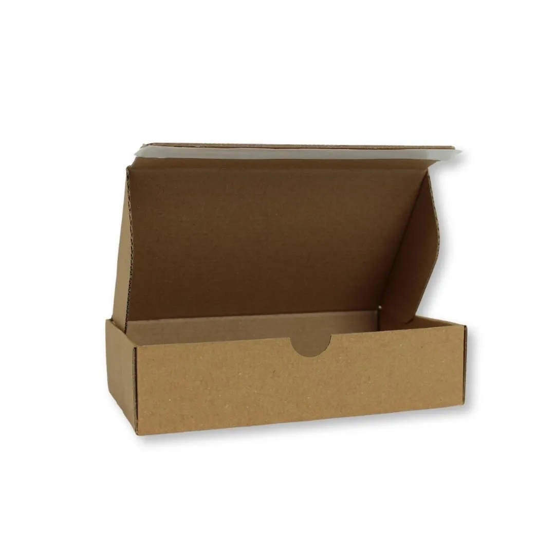 26x12,5x7,5 cm Bant Yapıştırmalı Kutu – Esmer – 25'li Paket