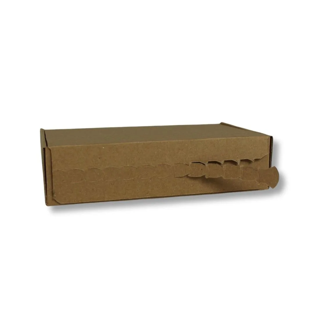 26x12,5x7,5 cm Bant Yapıştırmalı Kutu – Esmer – 25'li Paket