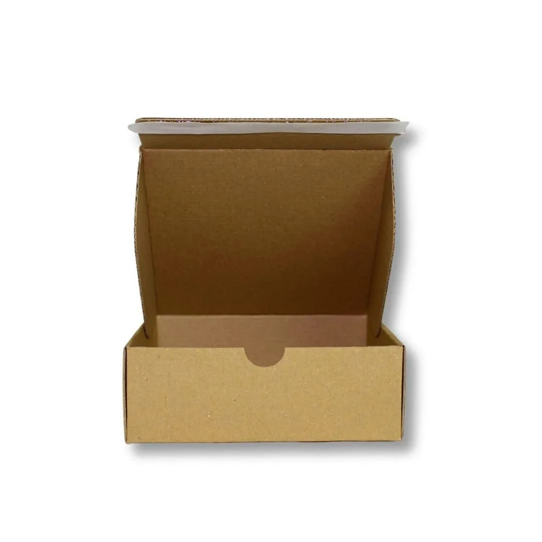 25x16x10 cm Bant Yapıştırmalı Kutu – Esmer – 100'lü Paket
