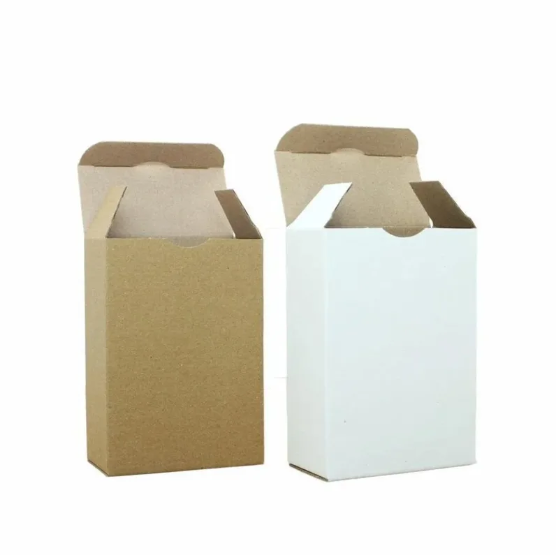 9,5x9,5x3 cm İlaç Tipi Küçük Ürün Kutusu – 50'li Paket