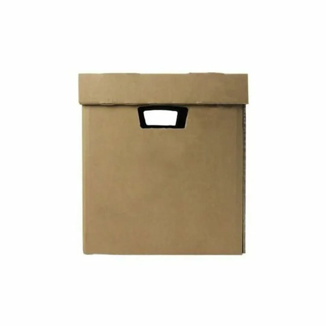 41x34x29,5 cm Esmer Arşiv Kutusu (Kutu + Kapak) – 10'lu Paket