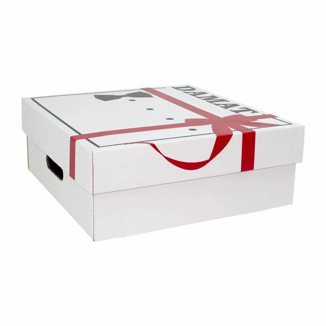 40x40x15 cm Çeyiz Taşıma Kutusu (Damat) – 2'li Paket