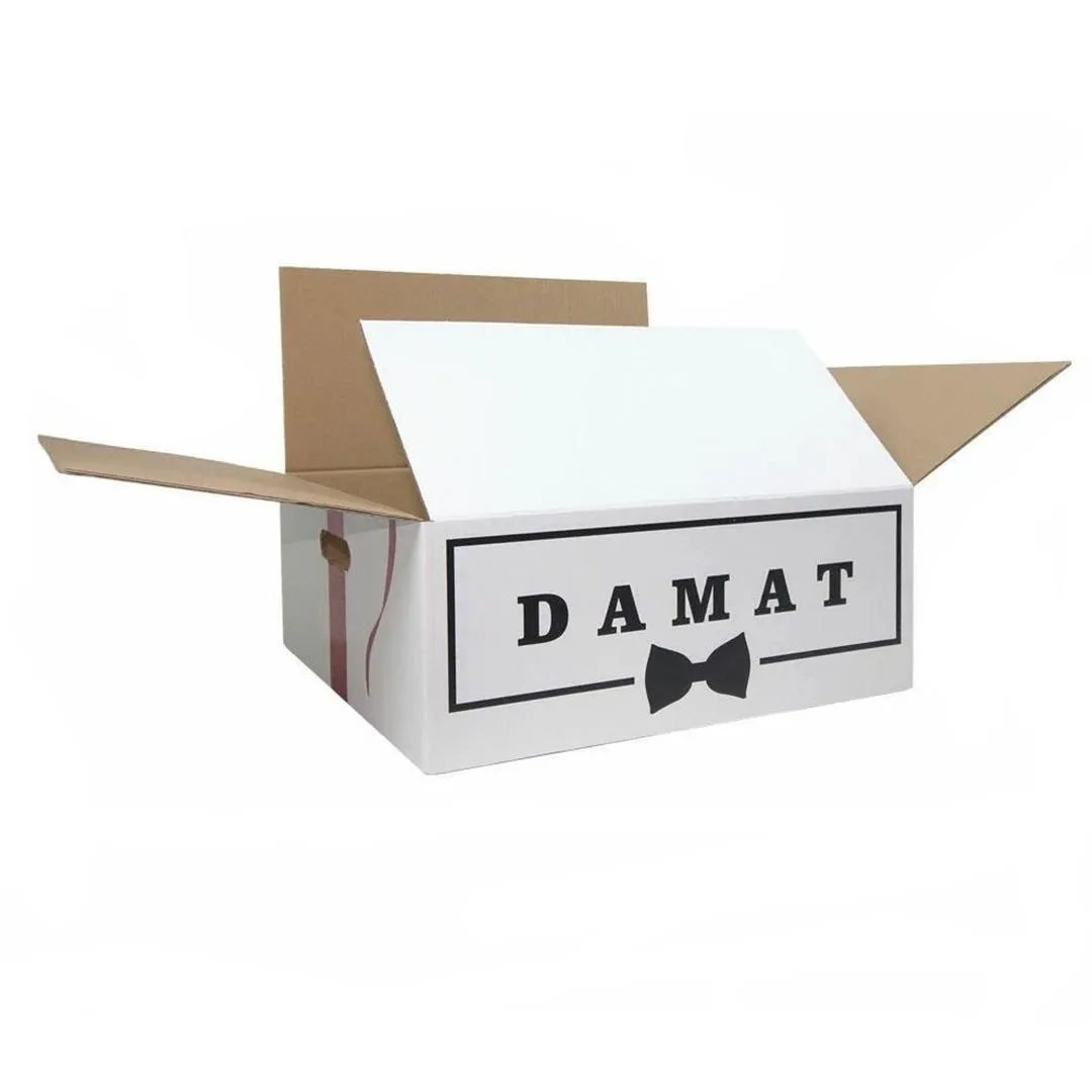 50x50x20 cm Çeyiz Taşıma Kolisi (Damat) – 2'li Paket