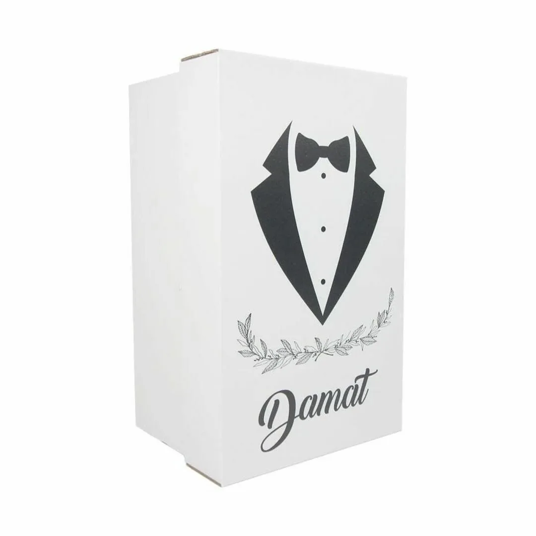 37x58x27 cm Çeyiz Taşıma Kutusu (Damat) – 2'li Paket