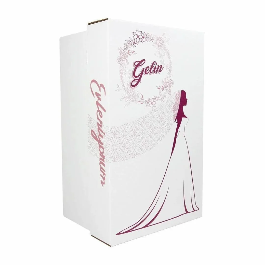 37x58x27 cm Çeyiz Taşıma Kutusu (Gelin) – 2'li Paket