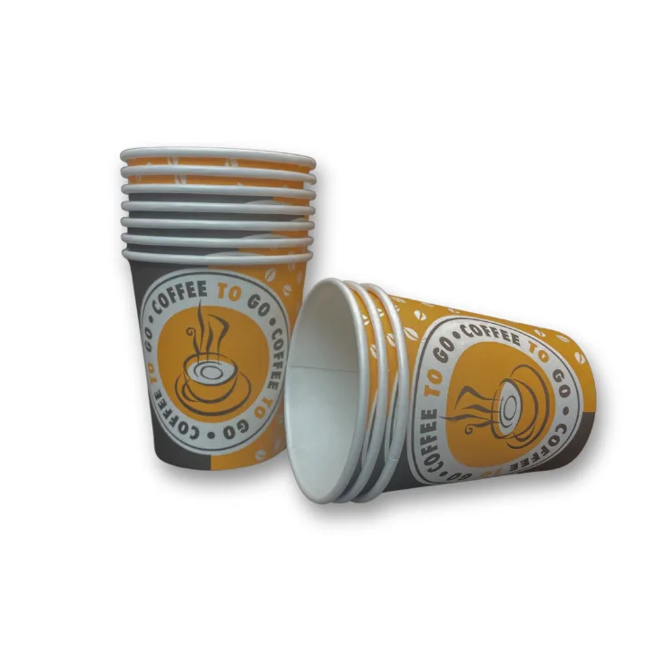 8 oz Karton Bardak – 100'lü Paket