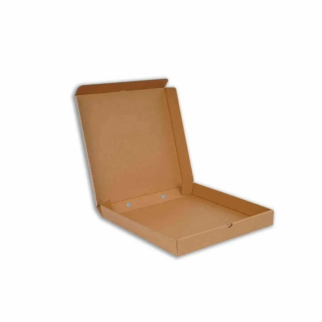 42x42x4 cm Pizza Kutusu – Esmer – 100'lü Paket