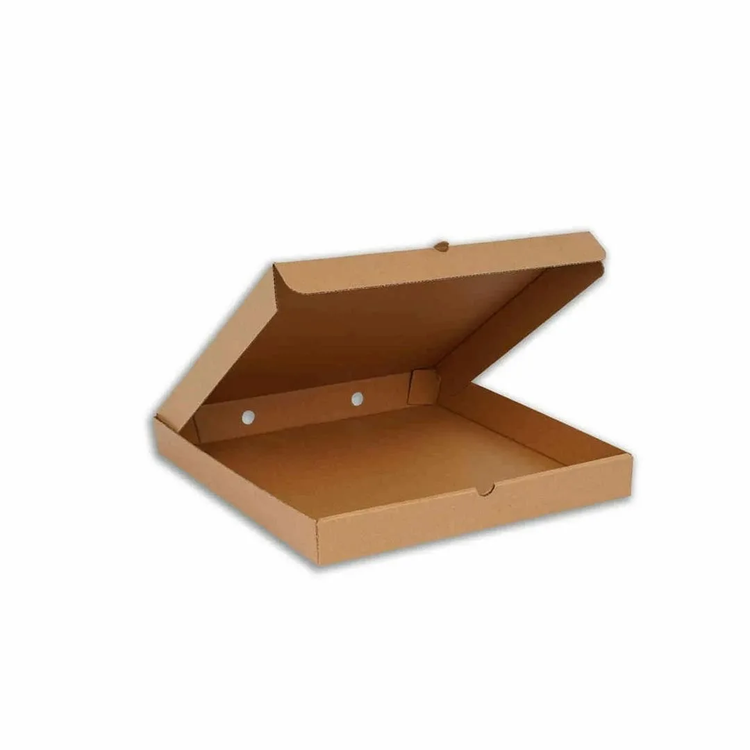 42x42x4 cm Pizza Kutusu – Esmer – 100'lü Paket