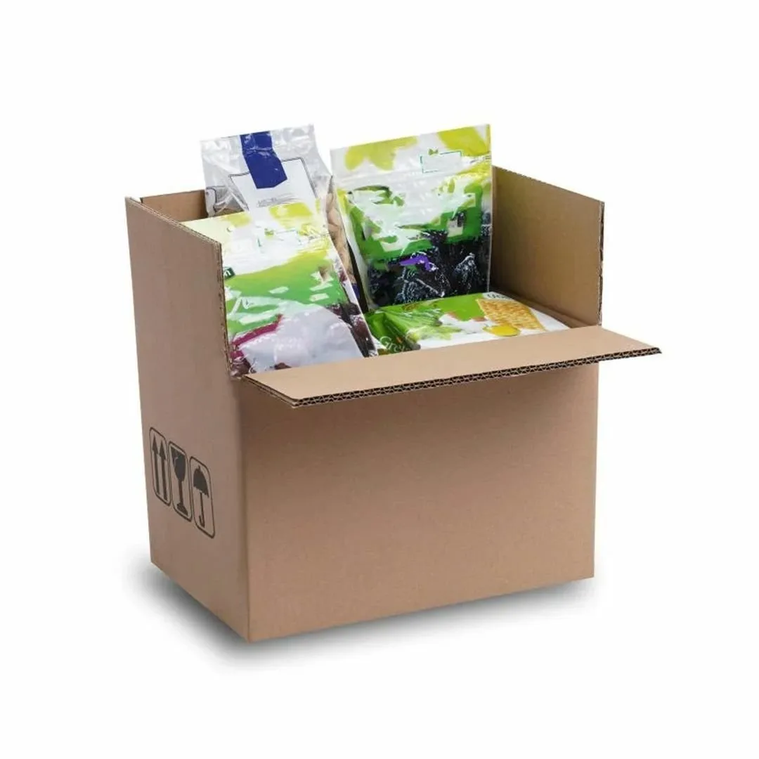 60x40x40 cm Çift Oluklu A-Box Taşıma Kolisi – Esmer – 20'li Paket