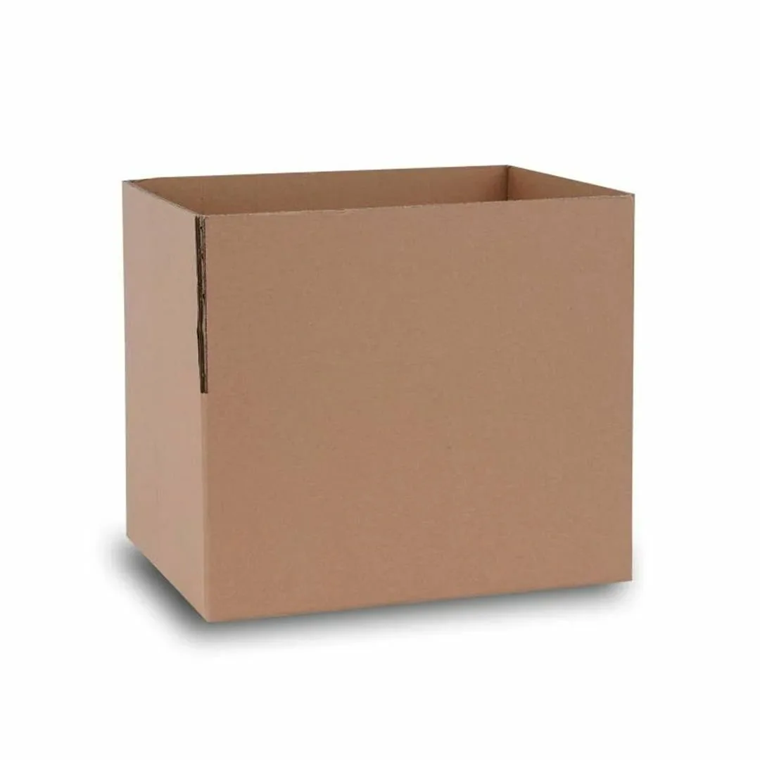 30x30x25 cm Çift Oluklu A-Box Taşıma Kolisi – Esmer – 20'li Paket