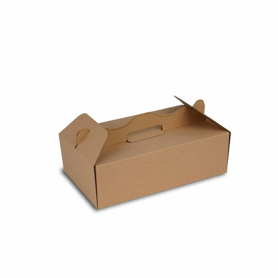 40x19x10 cm Lahmacun Kutusu – Esmer – 100'lü Paket