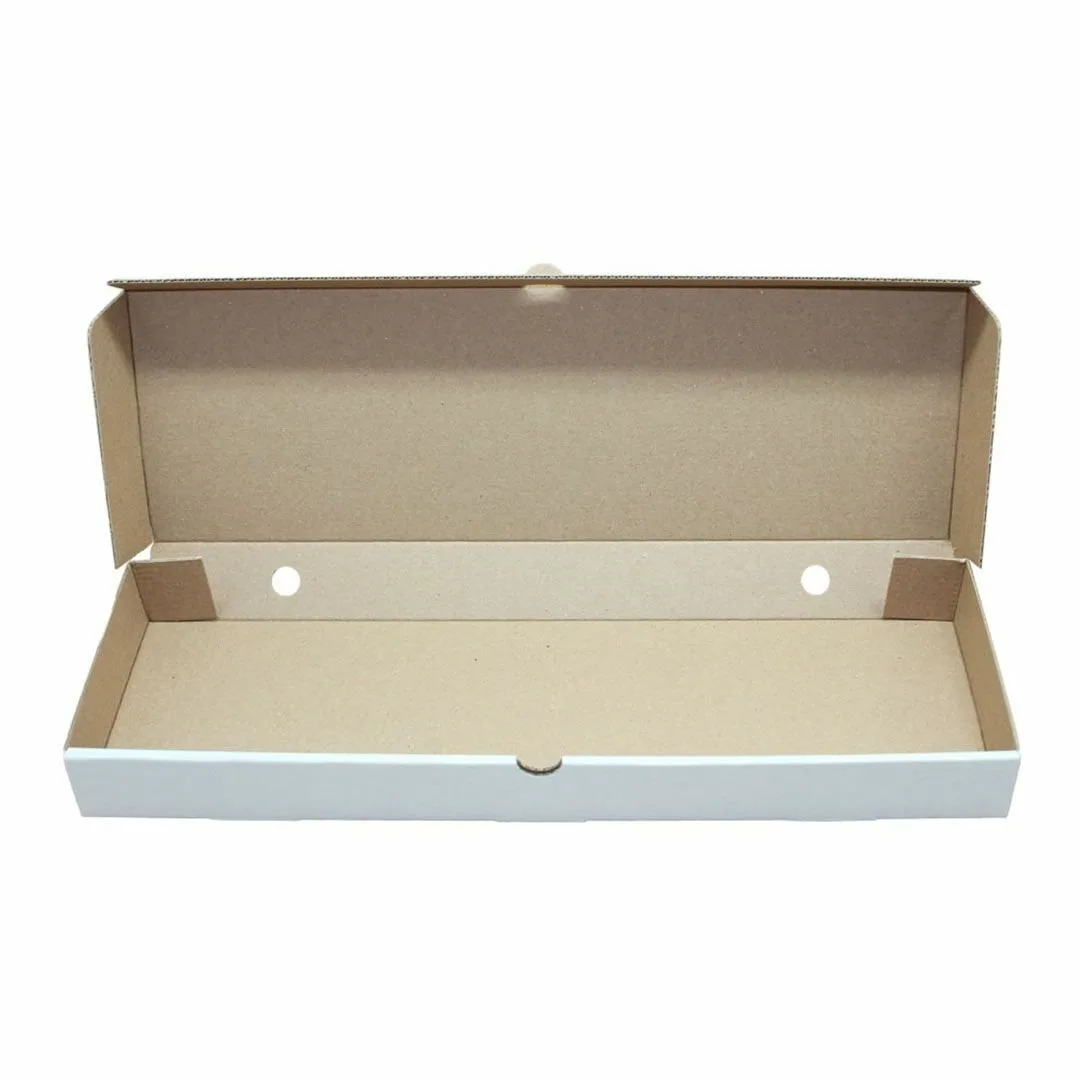 40x15x4 cm Pide Kutusu – Beyaz – 100'lü Paket