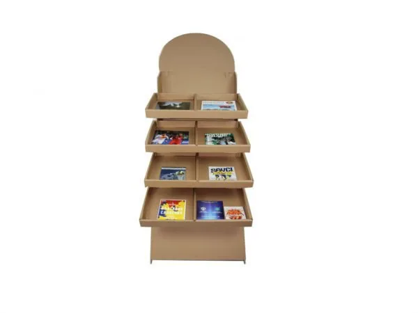 56x52x168 cm Beyaz Stand Çift Raflı – 1 Adet