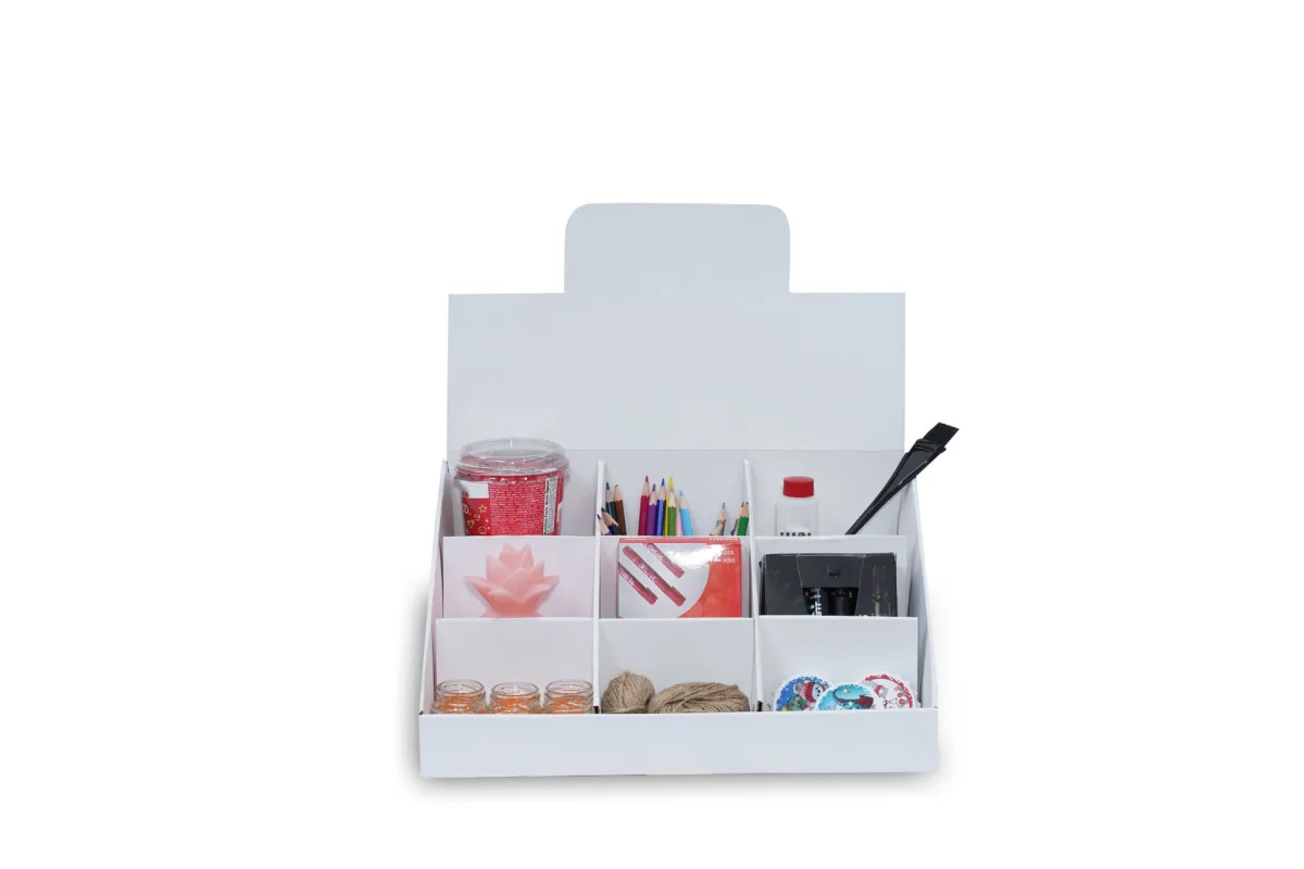 26x19x59 cm Beyaz Masa Üstü Stand – 1 Adet