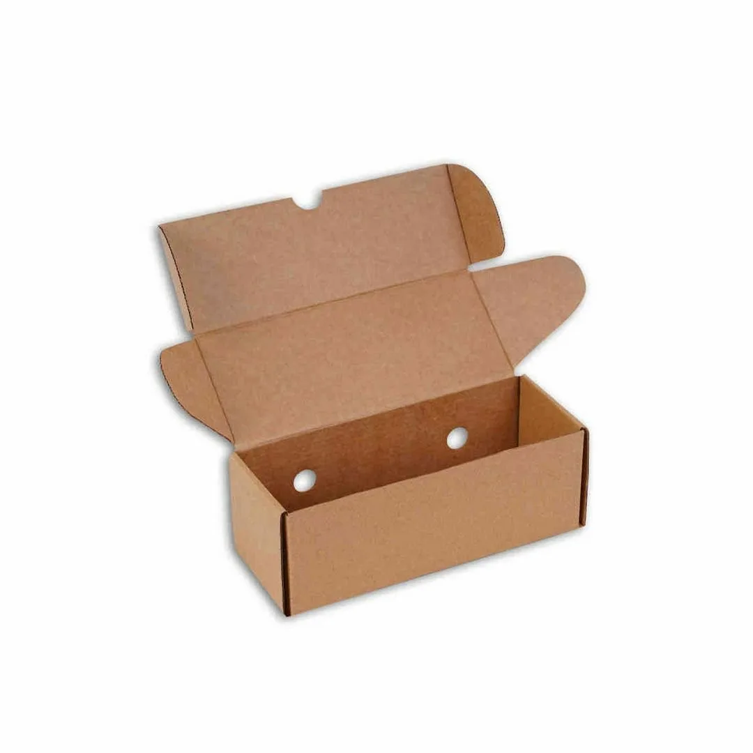 20x7,5x7 cm Esmer Sandviç Hot Dog Kutusu – 50'li Paket