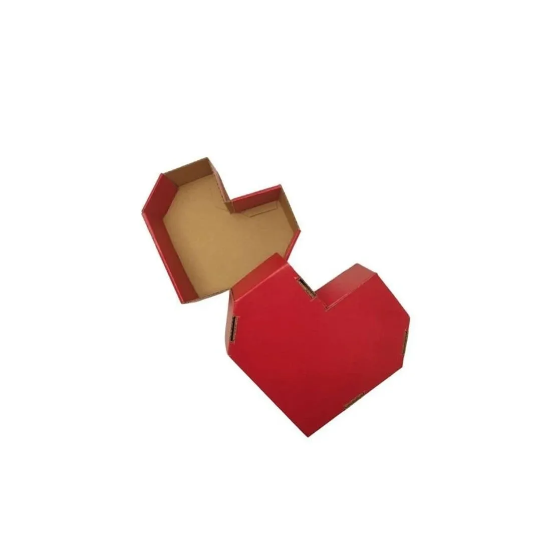 17,5x17x5 cm Kalp Kutu – 10'lu Paket
