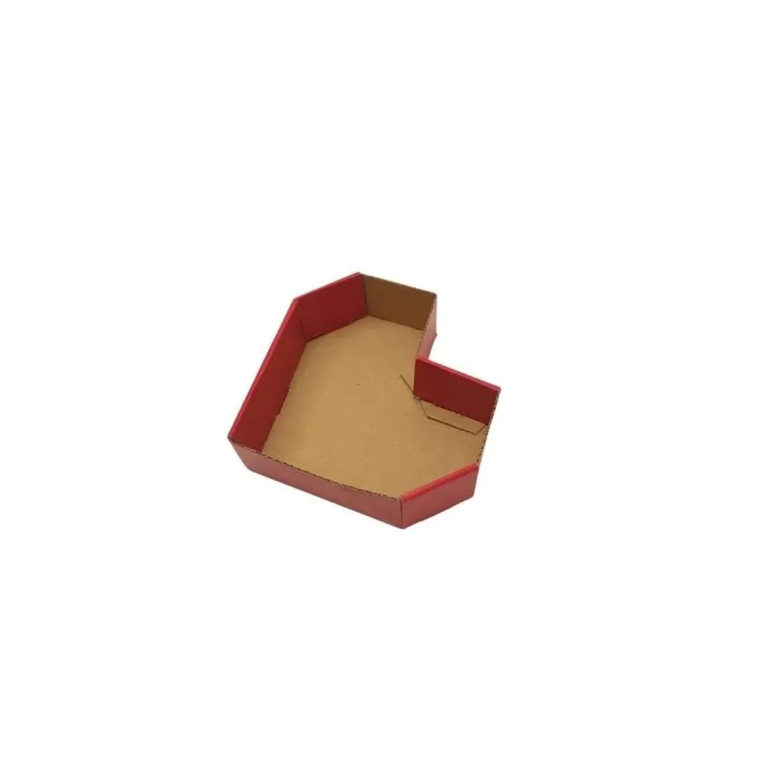 17,5x17x5 cm Kalp Kutu – 10'lu Paket