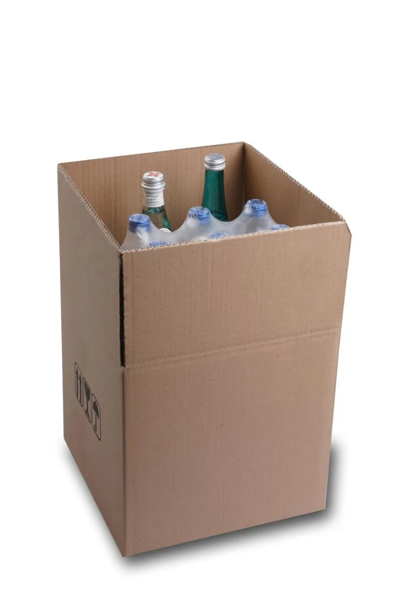 40x33x44 cm Esmer Çift Oluklu A-Box Taşıma Kolisi – 500'lü Paket