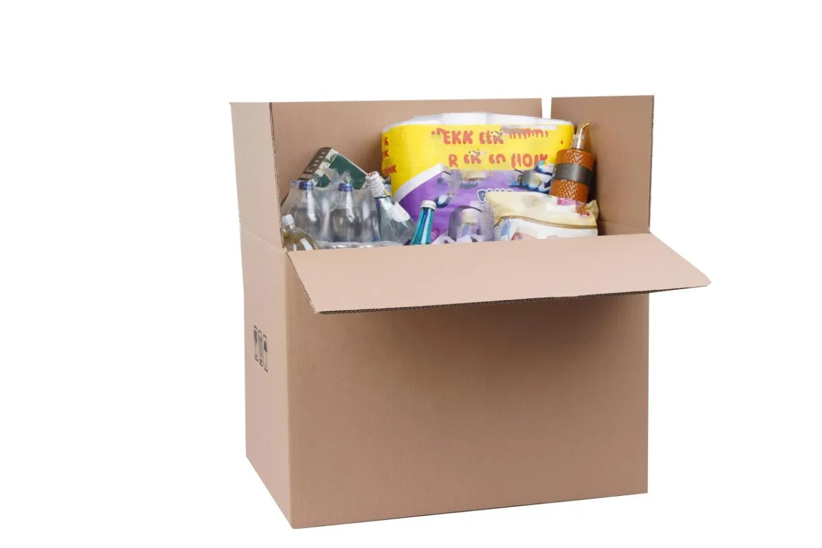 40x33x44 cm Esmer Çift Oluklu A-Box Taşıma Kolisi – 500'lü Paket