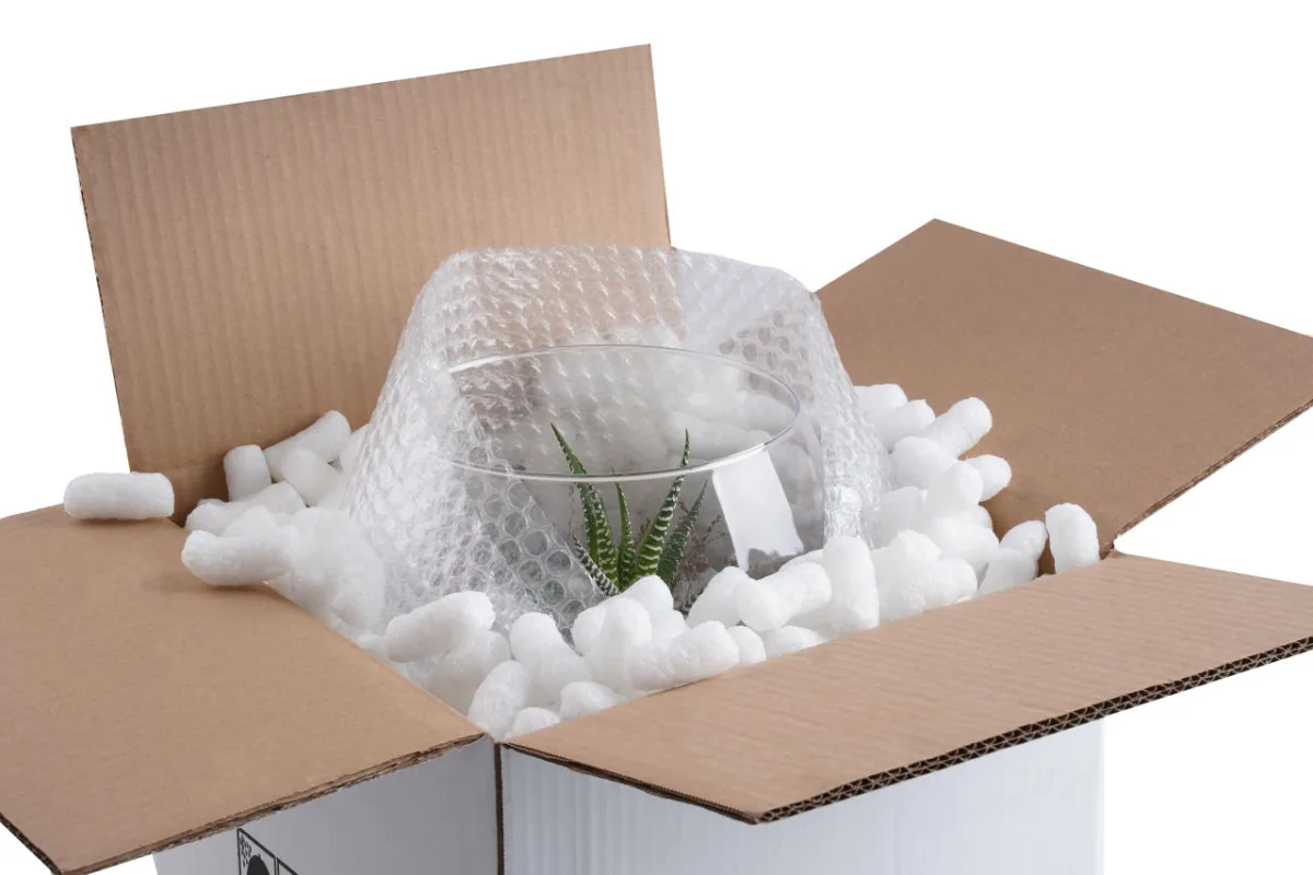 64x35x45 cm Çift Oluklu A-Box Koli – Beyaz – 10'lu Paket