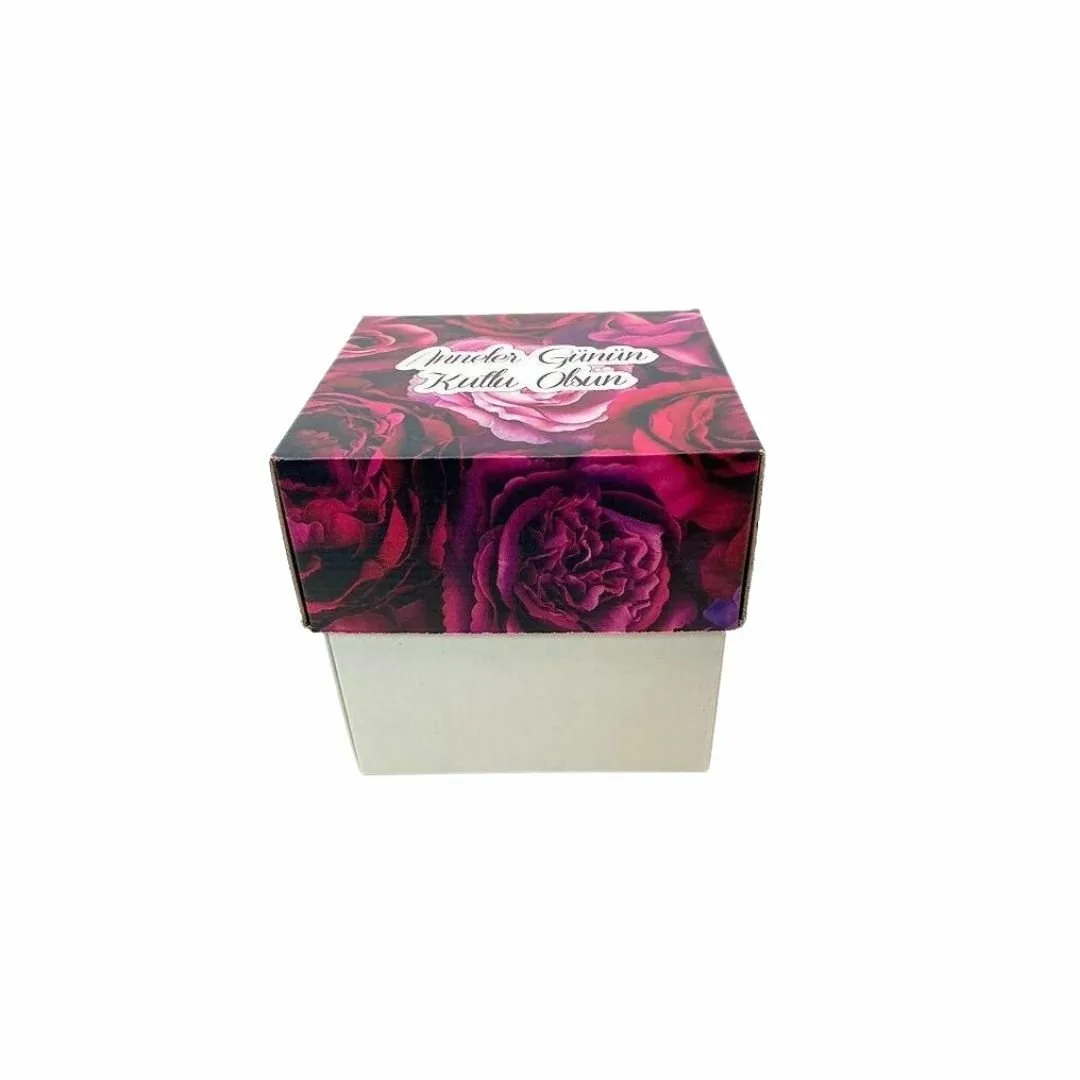9x9x9 cm Anneler Günü Hediye Kutusu – 1 Adet