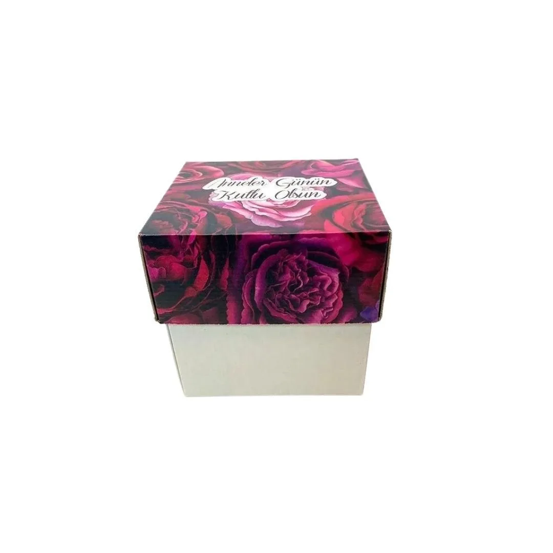 Anneler Günü Hediye Kutusu 12x12x12 cm – 1 Adet